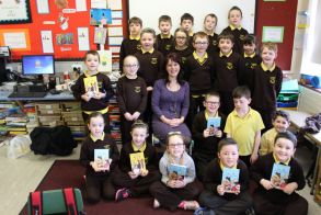 Author Pauline Burgess visits Grange Primary School