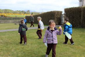 Primary One Easter Egg hunt